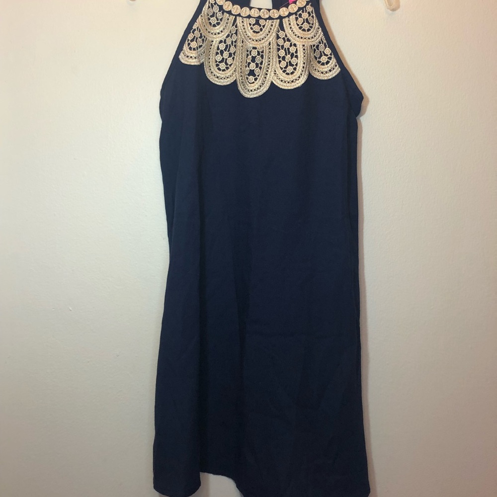 Lilly Pulitzer Girls Mini Pearl Shift dress